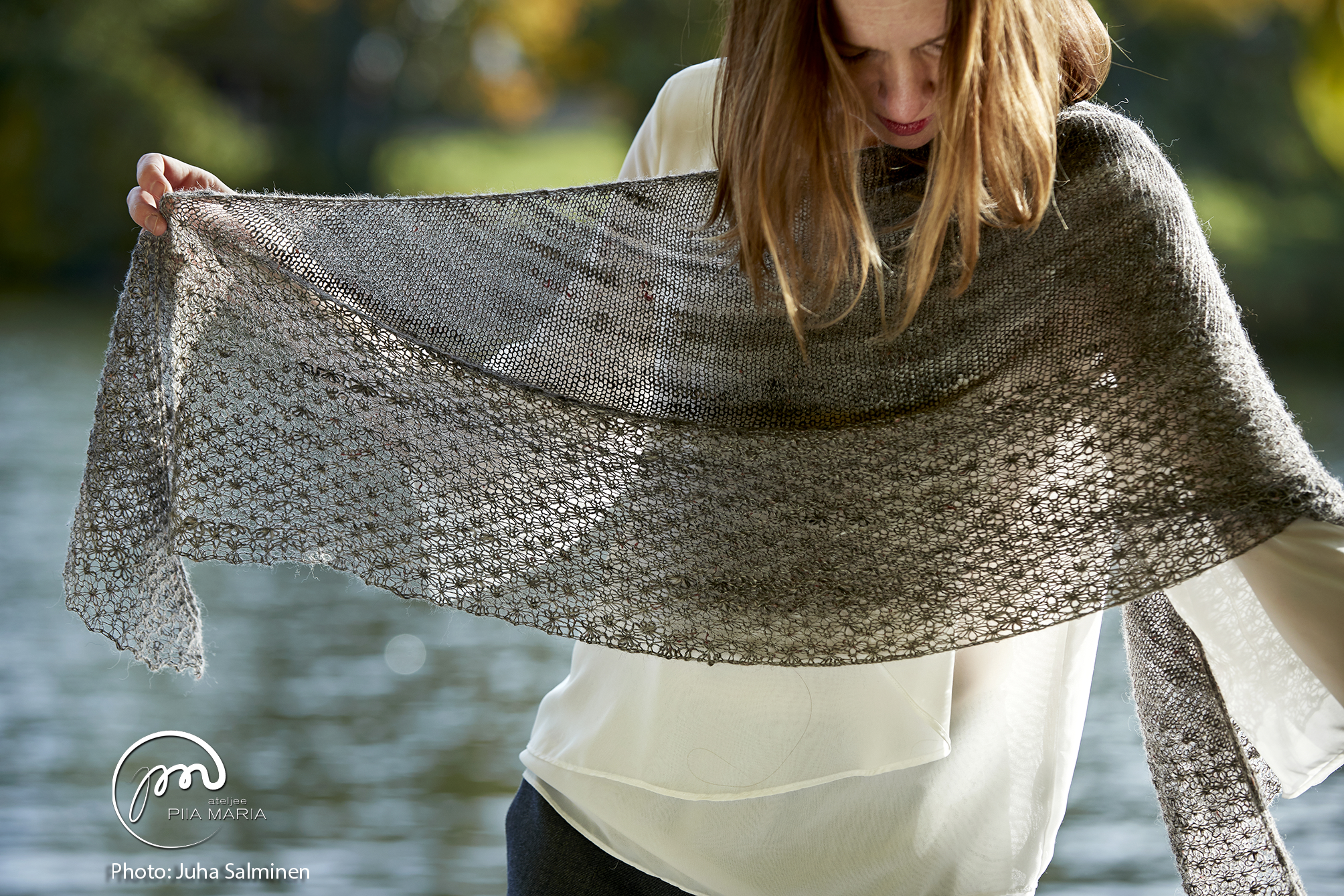 How To Knit Crescent Shaped Shawl? - Piia Maria Knit